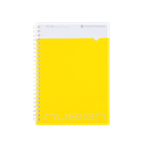 Cuaderno NuSign Espiral Amarillo 210*148mm 60 hojas *UMV- 1 und*
