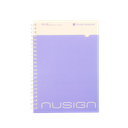 Cuaderno NuSign Espiral Purpura 210*148mm 60 hojas *UMV- 1 und*