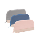 Cartuchera Oxford Azul/Rosa/Gris  *UMV- 3 und Surtidas *