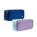 Cartuchera 3 Compartimientos Azul/Turquesa Deli 230mm*95mm*55mm*UMV-2und surtidos*