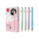 Bolígrafo de Gel Negro borrable retráctil 0.5mm Colores Deli *UMV-1 caja de 12und*