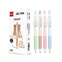 Bolígrafo de Gel Negro Aromatizado Chocolate retráctil 0.5mm Deli *UMV-1 caja de 12und*