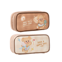 Cartuchera Butter Bear Deli 230*60*110mm Marron/Beige *UMV-2und surtidos*