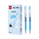 Bolígrafo de Gel Negro Aromatizado Gardenia retráctil 0.5mm Deli *UMV-1 caja de 12und*