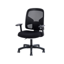 Silla de Oficina Negra 610*610*910cm Deli *UMV-1und*