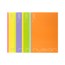 Cuaderno Nusign Tamaño B5 40 Hojas Colores Surtidos Deli *UMV- 4 und surtidas*