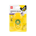 Cinta Adhesiva en Roller Doble Cara 5mm x 8m Amarillo Deli *UMV-6 unidades*