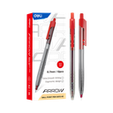 Boligrafo Tinta Roja Retráctil Punta Mini 0.7mm Deli *UMV-1 caja de 12und*