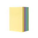 Notas Adhesivas (76x101 mm) 100 Hojas Colores Surtidos Deli *UMV-Inner 12und*